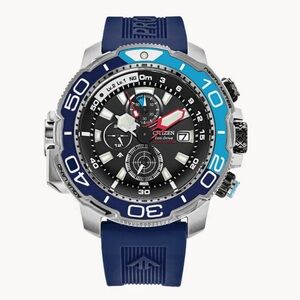 Citizen Eco-Drive BJ2169-88E Promaster Aqualand Rubber Solar Diver Men's Watch